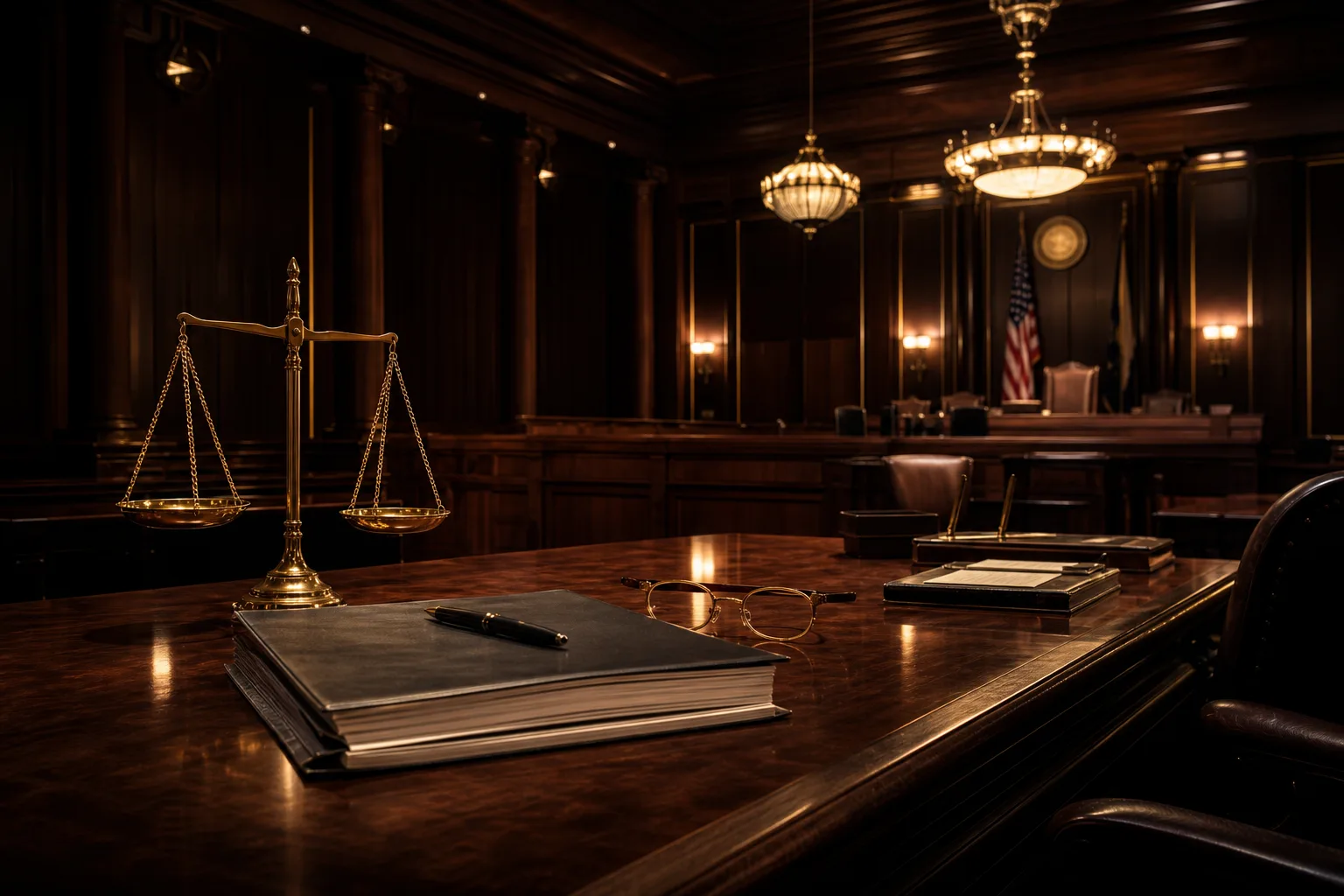 Battery with a deadly weapon defense attorney Las Vegas courtroom