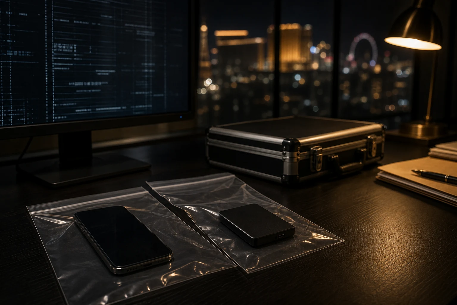 Revisión forense para órdenes de evidencia digital Las Vegas