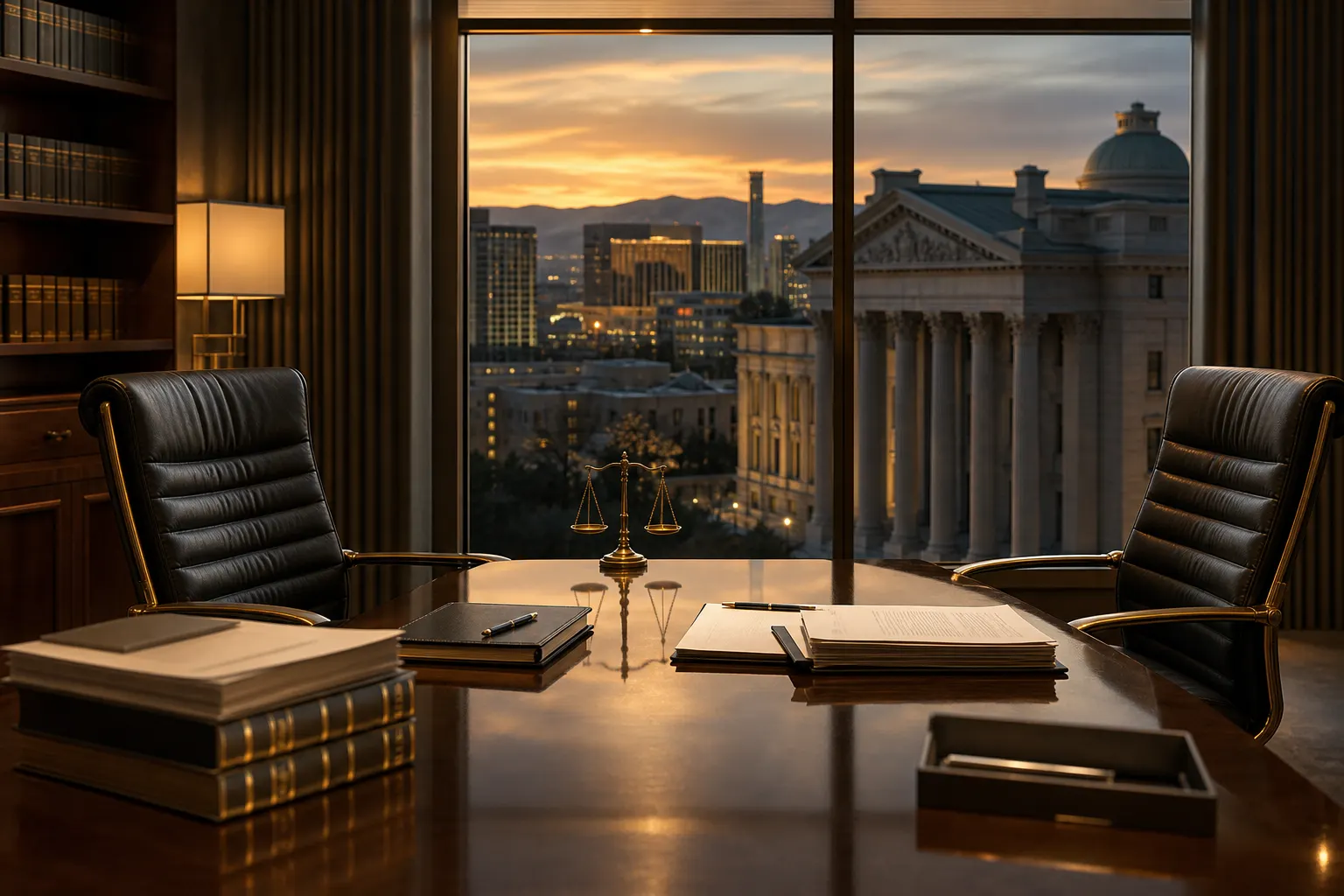 Plea bargain negotiation setting in Las Vegas criminal defense case