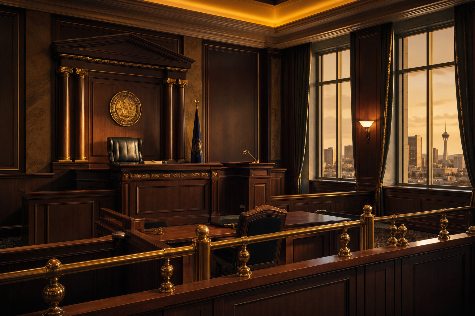 Cargos por recibir propiedad robada Las Vegas tribunal de Nevada donde se escuchan casos de NRS 205.275