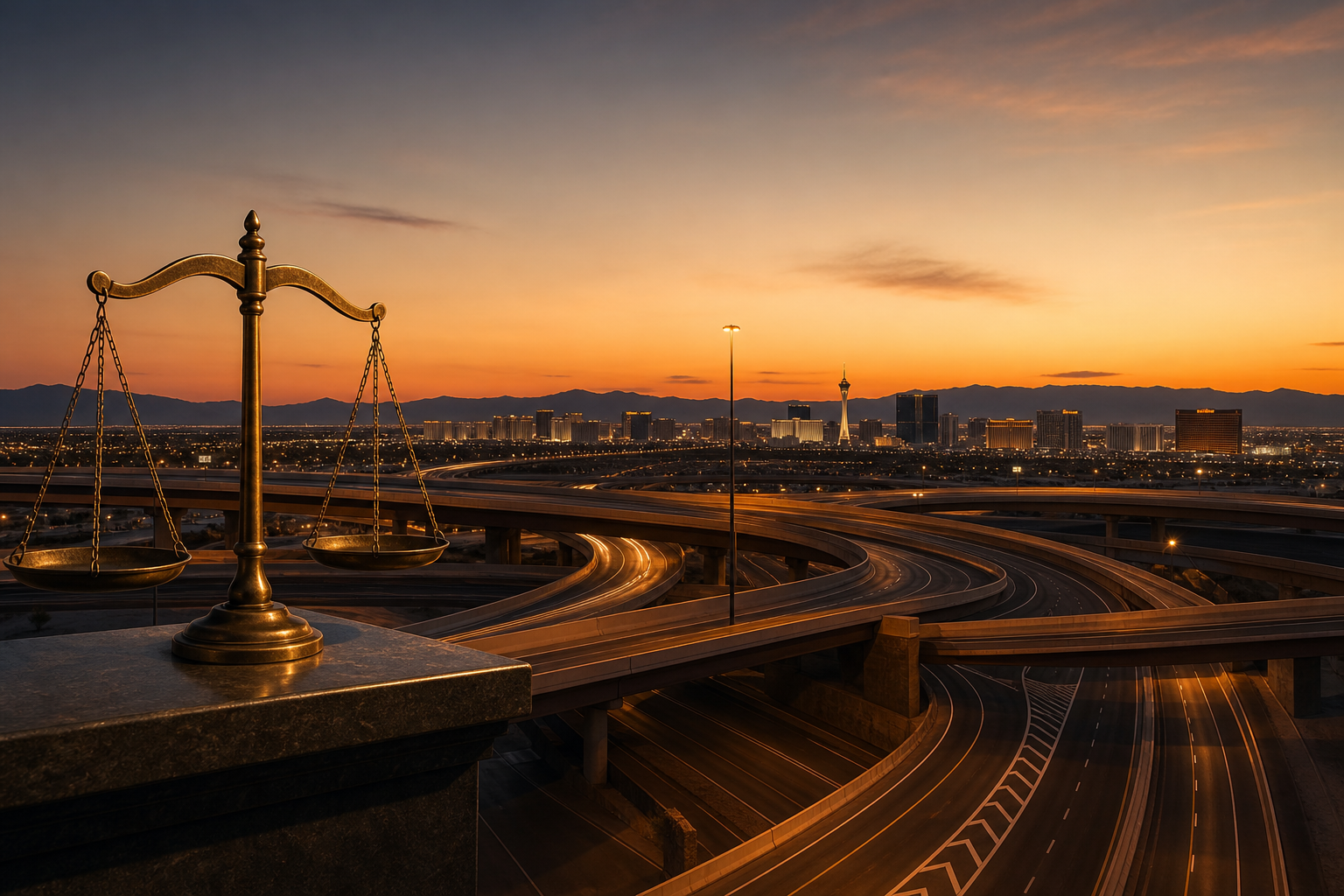 Sideswipe & Lane Change Accident Injuries in Las Vegas - Las Vegas legal advice from attorney Thomas Boley