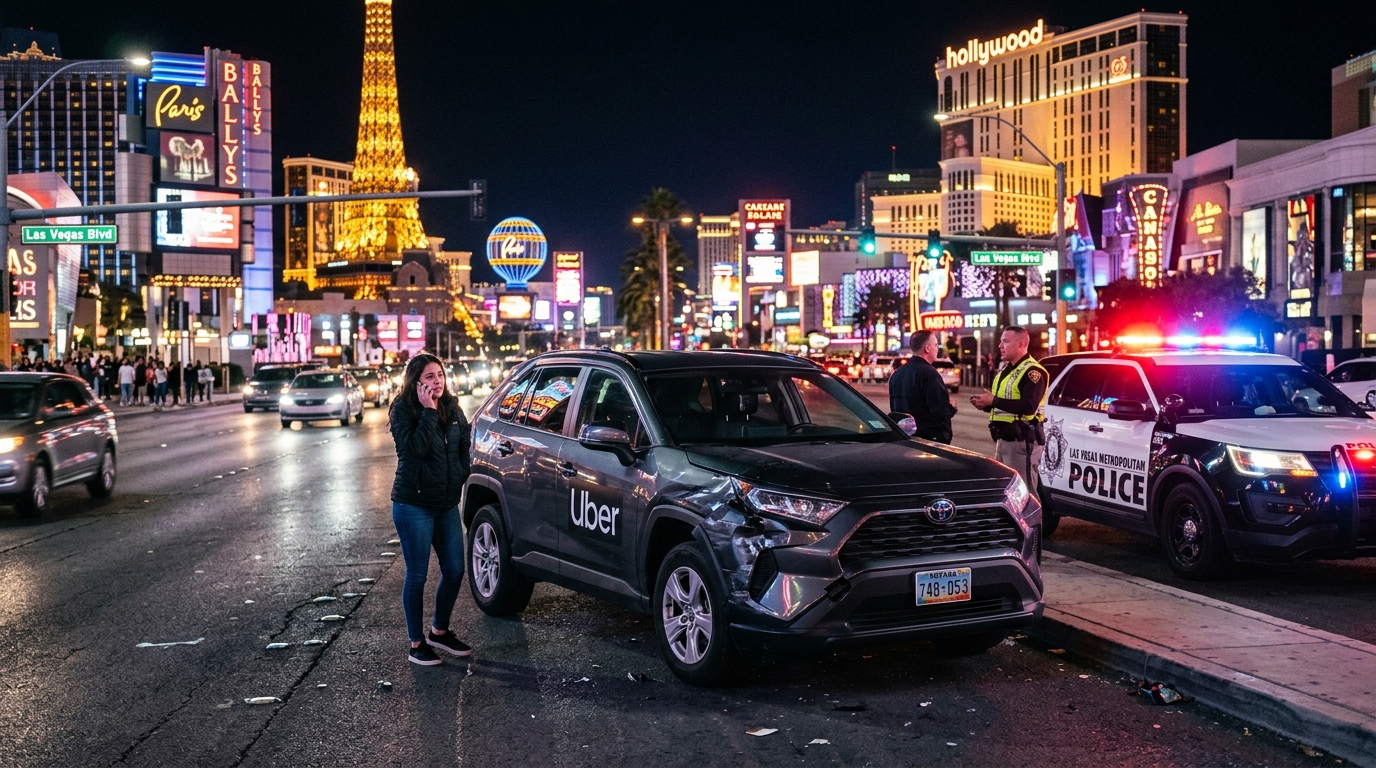 Uber/Lyft Accidents in Las Vegas: Your Rights and What to Do - Las Vegas legal advice from attorney Thomas Boley